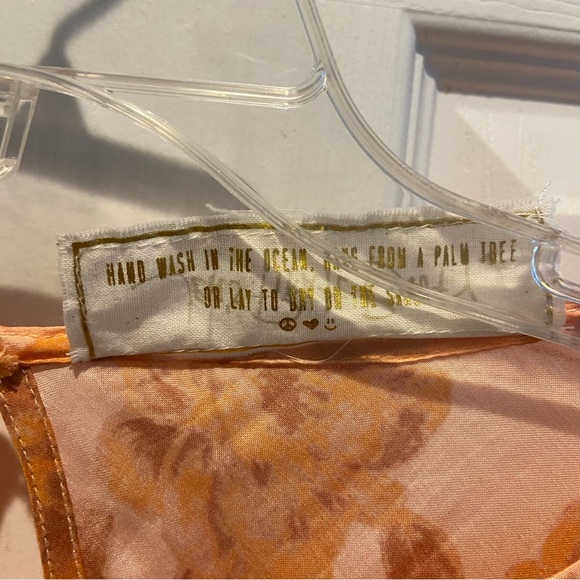 Jen's Pirate Booty Dress Womens Small Boho Chic Long Sleeve Mini Floral Festival - Picture 12 of 15